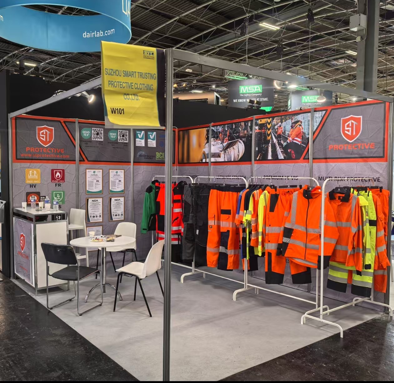 ST protective had attended EXPO PROTECTION Fair in Paris